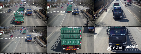 国内首创道路"抓拍神器"在淄博上线 货车违法抓拍率提高到90%
