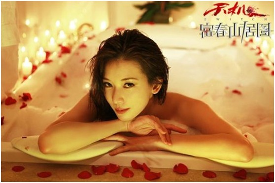 盘点十大女星出浴美人图:或清纯 或娇艳 或妩媚