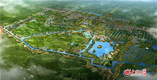 桓台城北公园规划图图片