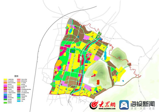 博山区自然资源局推进产业新城规划拉大城市发展框架
