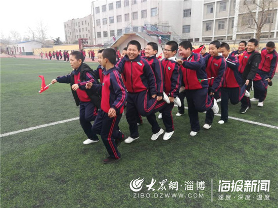 临淄区召口中学:让学生在游戏体验中快乐