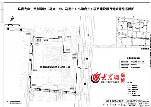 张店区马尚九年一贯制学校选址确定 容纳三千多名学生